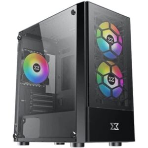 Caja semi-torre ATX XIGMATEK Negra - Vidrio templado Caja semi-torre ATX XIGMATEK Negra - Vidrio templado