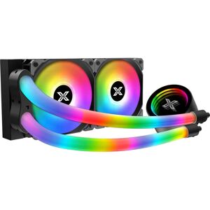 XIGMATEK Neon Aqua 240 - Système de refroidissement à leau AIO - 2x120mm - PC/travailler - Publicité XIGMATEK Neon Aqua 240 - Système de refroidissement à leau AIO - 2x120mm - PC/travailler - Publicité