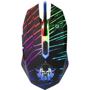 Souris Gaming Defender GM-590L - 12800 DPI, Noir Souris Gaming Defender GM-590L - 12800 DPI, Noir
