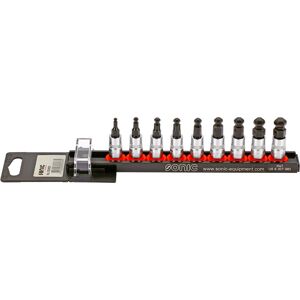 SONIC 100903 Socket Set - Chrome-Vanadium Steel, Aluminum, Square Head SONIC 100903 Socket Set - Chrome-Vanadium Steel, Aluminum, Square Head