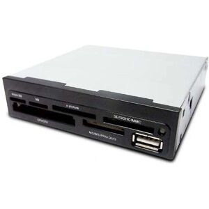 CoolBox CR-400V2 Kartenleser - Intern, Schwarz, MicroSD, USB 2.0 - Kartenleser CoolBox CR-400V2 Kartenleser - Intern, Schwarz, MicroSD, USB 2.0 - Kartenleser