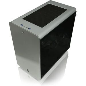 Raijintek Thetis Cubo ATX in alluminio - Finestra Silver Raijintek Thetis Cubo ATX in alluminio - Finestra Silver