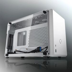 Boîtier de jeu Raijintek Ophion Mini-ITX - Blanc - Boîtier d’ordinateur Boîtier de jeu Raijintek Ophion Mini-ITX - Blanc - Boîtier d’ordinateur