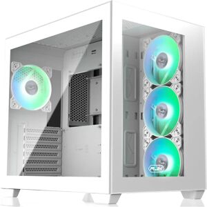 Raijintek Paean C7 Tg4 Tower Hvid - PC Kabinet Raijintek Paean C7 Tg4 Tower Hvid - PC Kabinet