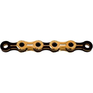 Catena pre-lubrificata KMC X11SL Gold Ti-N - 11 velocità - Oro / Nero - 126 maglie Catena pre-lubrificata KMC X11SL Gold Ti-N - 11 velocità - Oro / Nero - 126 maglie