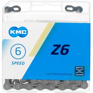 KMC Z6 Fahrradkette - 114 Glieder, 5/6-Gang, Stahl, Braun KMC Z6 Fahrradkette - 114 Glieder, 5/6-Gang, Stahl, Braun