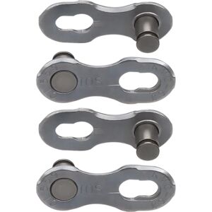 KMC 10 Speed Silver Chain Links - Card Of 2 KMC 10 Speed Silver Chain Links - Card Of 2