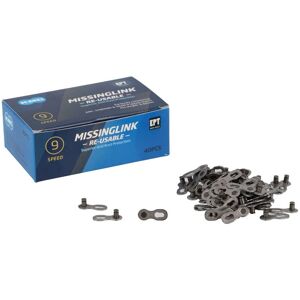 KMC X 9R Chain Link - 40 pcs - Silver KMC X 9R Chain Link - 40 pcs - Silver