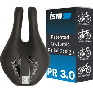 ISM PR 3.0 Bike Saddle - Steel Rails - Black ISM PR 3.0 Bike Saddle - Steel Rails - Black