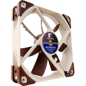 Noctua NF-S12A FLX Computer Case Fan - Quiet, 120mm, Beige/Brown Noctua NF-S12A FLX Computer Case Fan - Quiet, 120mm, Beige/Brown