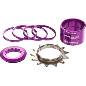Kit de Velocidade Simple Reverse Components 13T Violet - Kit Mono-vitesse - Publicité Kit de Velocidade Simple Reverse Components 13T Violet - Kit Mono-vitesse - Publicité