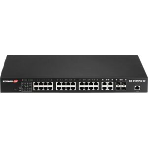 Edimax GS-5424PLC V2 Managed Gigabit Ethernet Switch - PoE - 24 Ports Edimax GS-5424PLC V2 Managed Gigabit Ethernet Switch - PoE - 24 Ports