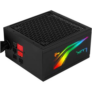 Aerocool LUX RGB 550W Power Supply - 80 Plus Bronze, Modular, Black Aerocool LUX RGB 550W Power Supply - 80 Plus Bronze, Modular, Black