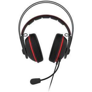 Auriculares ASUS TUF Gaming H7 - Cancelación de ruido, con cable, Micrófono, Negro/Rojo Auriculares ASUS TUF Gaming H7 - Cancelación de ruido, con cable, Micrófono, Negro/Rojo