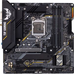 ASUS TUF GAMING B460M-PLUS (WI-FI) Motherboard - Micro ATX - Supports 10th Gen Intel ASUS TUF GAMING B460M-PLUS (WI-FI) Motherboard - Micro ATX - Supports 10th Gen Intel