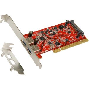 EXSYS EX-1092 - USB Adapter - PCIe - 2 Ports - Silver - Supports Windows EXSYS EX-1092 - USB Adapter - PCIe - 2 Ports - Silver - Supports Windows