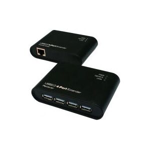 EXSYS EX-1445 Network Extender - Supports USB 2.0 up to 480Mbps EXSYS EX-1445 Network Extender - Supports USB 2.0 up to 480Mbps