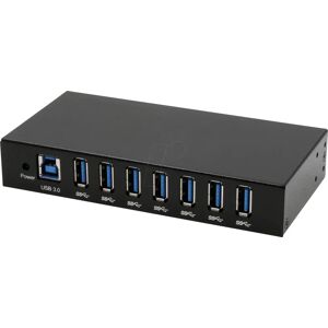 EXSYS EX EX-11237HMS-2 - USB 3.0 Industrial 7-Port Hub - Wall, DIN-Rail EXSYS EX EX-11237HMS-2 - USB 3.0 Industrial 7-Port Hub - Wall, DIN-Rail