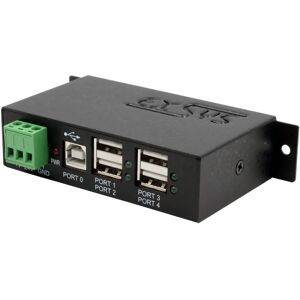 EXSYS USB 2.0 HUB 4-Port DIN-Schienen-Kit - Industrieller USB-Hub EXSYS USB 2.0 HUB 4-Port DIN-Schienen-Kit - Industrieller USB-Hub