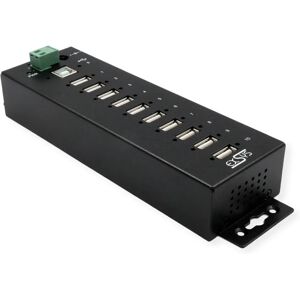 EXSYS Concentrador USB 2.0 Industrial de 10 Puertos EXSYS Concentrador USB 2.0 Industrial de 10 Puertos
