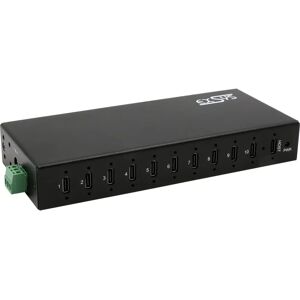 EXSYS Concentrateur USB 3.2 Gen 2x1 Industriel 10 Ports - Publicité EXSYS Concentrateur USB 3.2 Gen 2x1 Industriel 10 Ports - Publicité