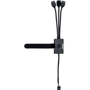 Lian Li PW-U2HB Omformer USB 1 till 3, Dockingstation + USB Hub, Svart Lian Li PW-U2HB Omformer USB 1 till 3, Dockingstation + USB Hub, Svart