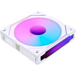 Lian Li White 120mm RGB PWM Fan - Computer Cooling System Lian Li White 120mm RGB PWM Fan - Computer Cooling System