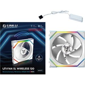 Lian Li UNI FAN SL Wireless 120 White - Computer case fan Lian Li UNI FAN SL Wireless 120 White - Computer case fan