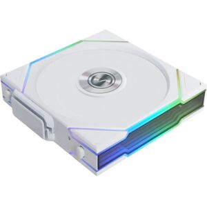 Lian Li Uni Fan TL Wireless 120mm White Computer Case Fan - ARGB PWM Lian Li Uni Fan TL Wireless 120mm White Computer Case Fan - ARGB PWM