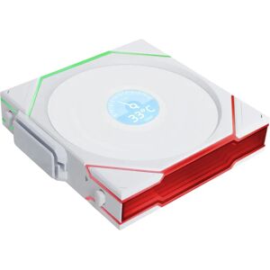 Lian Li Wireless LCD Reverse Blade 120 Fan - White - Computer Fan Lian Li Wireless LCD Reverse Blade 120 Fan - White - Computer Fan