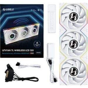 Lian Li Modelo 12TLLCD1W3W Ventilador RGB inalámbrico - Sistema de enfriamiento Lian Li Modelo 12TLLCD1W3W Ventilador RGB inalámbrico - Sistema de enfriamiento