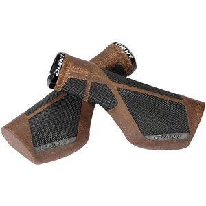 GIANT - Ergo Max Lock-On - Nero-Marrone - Handlebar grip GIANT - Ergo Max Lock-On - Nero-Marrone - Handlebar grip