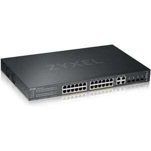 Zyxel GS2220-28HP Managed Layer 2 Gigabit PoE Switch - Black Zyxel GS2220-28HP Managed Layer 2 Gigabit PoE Switch - Black