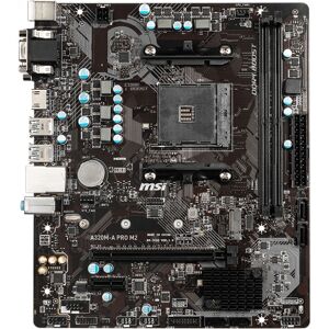 MSI A320M-A PRO M2 - AMD A320 Motherboard - DDR4, Micro ATX MSI A320M-A PRO M2 - AMD A320 Motherboard - DDR4, Micro ATX