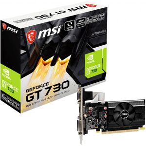 MSI GeForce GT 730 - N730K-2GD3/LP (2048MB) MSI GeForce GT 730 - N730K-2GD3/LP (2048MB)