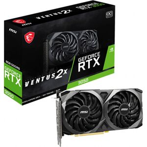 MSI VENTUS GeForce RTX 3050 2X 8G OC NVIDIA - Graphics Card MSI VENTUS GeForce RTX 3050 2X 8G OC NVIDIA - Graphics Card