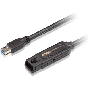 Câble d'Extension USB ATEN UE3315 - Noir - 15m - USB 3.2 Gen 1 - Publicité Câble d'Extension USB ATEN UE3315 - Noir - 15m - USB 3.2 Gen 1 - Publicité