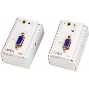 Extendeur AV ATEN VE157 - VGA & Audio - Plaque Murale Extendeur AV ATEN VE157 - VGA & Audio - Plaque Murale