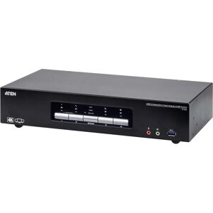 ATEN CS1964 KVM-kytkin - 4K Kolmoisnäyttö, USB 3.0, Musta ATEN CS1964 KVM-kytkin - 4K Kolmoisnäyttö, USB 3.0, Musta