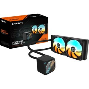 GIGABYTE GAMING 240 răcire cu lichid - 2x120mm ventilatoare ARGB, DAISY-CHAIN, Intel LGA 1851, AMD AM5 GIGABYTE GAMING 240 răcire cu lichid - 2x120mm ventilatoare ARGB, DAISY-CHAIN, Intel LGA 1851, AMD AM5