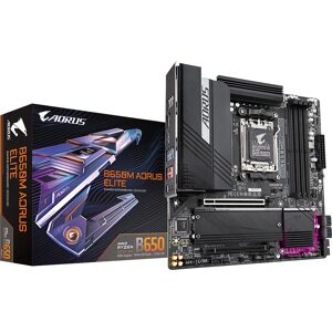 Gigabyte B650M AORUS ELITE Motherboard - AMD Ryzen 9000, DDR5, PCIe 5.0 - Motherboard Gigabyte B650M AORUS ELITE Motherboard - AMD Ryzen 9000, DDR5, PCIe 5.0 - Motherboard