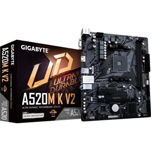 Gigabyte A520M K V2 emolevy - Tukee AMD Ryzen, DDR4, PCIe 3.0 Gigabyte A520M K V2 emolevy - Tukee AMD Ryzen, DDR4, PCIe 3.0