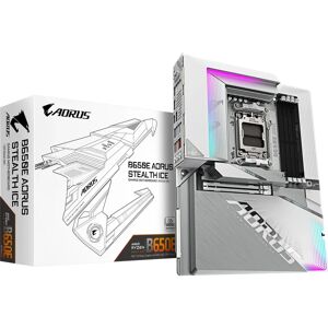 GIGABYTE B650E AORUS STEALTH ICE Motherboard - AMD B650, DDR5, Wi-Fi 7 GIGABYTE B650E AORUS STEALTH ICE Motherboard - AMD B650, DDR5, Wi-Fi 7
