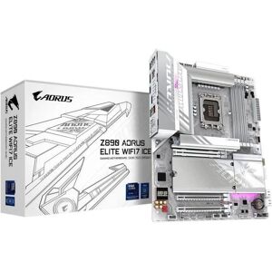 Gigabyte Z890 AORUS ELITE WIFI7 ICE Motherboard - Intel LGA 1851, DDR5, ATX Gigabyte Z890 AORUS ELITE WIFI7 ICE Motherboard - Intel LGA 1851, DDR5, ATX