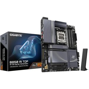 GIGABYTE B850 AI TOP Motherboard - AMD Ryzen 9000, DDR5 8600MHz, PCIe 5.0, Wi-Fi 7 GIGABYTE B850 AI TOP Motherboard - AMD Ryzen 9000, DDR5 8600MHz, PCIe 5.0, Wi-Fi 7