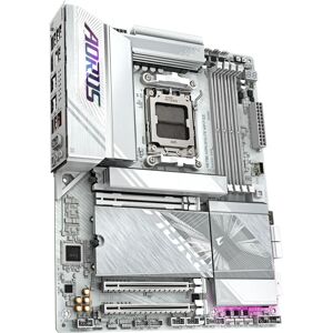 GIGABYTE X870E AORUS ELITE WIFI7 ICE Motherboard - Supports AMD Ryzen 9000, DDR5, Wi-Fi 7 - Motherboard GIGABYTE X870E AORUS ELITE WIFI7 ICE Motherboard - Supports AMD Ryzen 9000, DDR5, Wi-Fi 7 - Motherboard