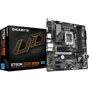 Gigabyte B760M DS3H GEN5 Motherboard - Supports 14th Gen Intel CPUs, Digital VRM, 5600 MHz DDR5 Gigabyte B760M DS3H GEN5 Motherboard - Supports 14th Gen Intel CPUs, Digital VRM, 5600 MHz DDR5