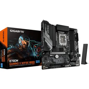 GIGABYTE B760M GAMING X WIFI6E GEN5 - Motherboard with Wi-Fi 6E, DDR5, LGA 1700 GIGABYTE B760M GAMING X WIFI6E GEN5 - Motherboard with Wi-Fi 6E, DDR5, LGA 1700