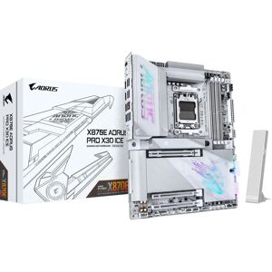 GIGABYTE X870E AORUS PRO X3D ICE AMD X870E Socket AM5 ATX - Motherboard GIGABYTE X870E AORUS PRO X3D ICE AMD X870E Socket AM5 ATX - Motherboard