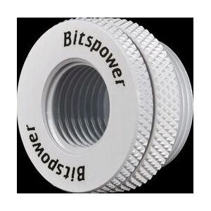 Raccord de refroidissement liquide blanc BitsPower BP-DWWP-C04 - Accessoire de refroidissement ordinateur Raccord de refroidissement liquide blanc BitsPower BP-DWWP-C04 - Accessoire de refroidissement ordinateur
